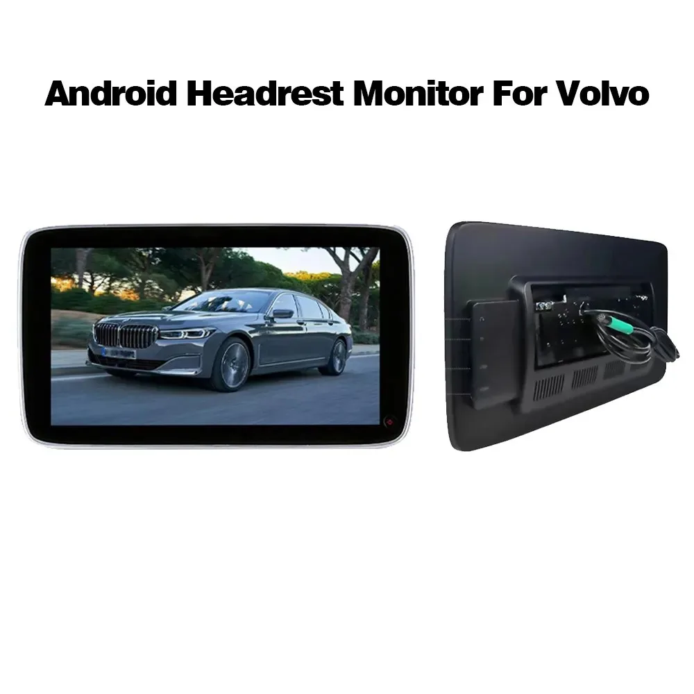 11.6 Inch IPS Android Headrest Car Monitor for Volvo S60 XC90 XC60 XC40 S90 V90 Child Rear Car Screen TV LCD Rear Seat Monitor