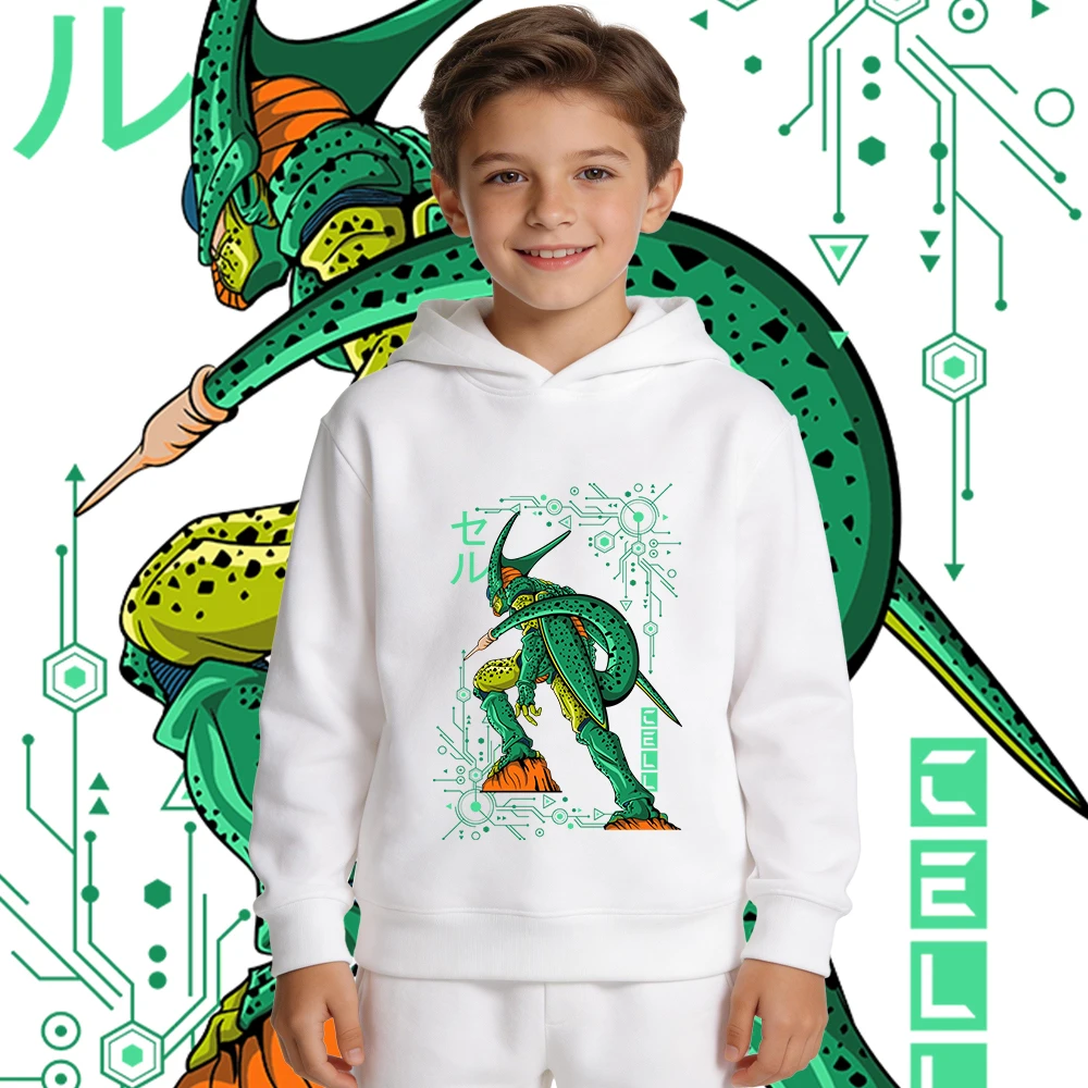 Winter Clothing Line - Felpa con cappuccio Dragon Ball Z