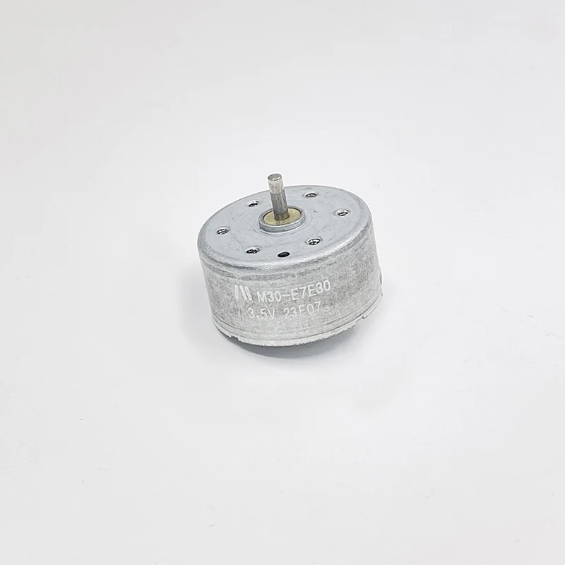 RF-300CA E30-E7E30 DC 1.5V-6V 3V 3.5V Mini Silencieux 24mm Moteur De Broche Ronde Micro Moteur D'énergie Solaire Pour Jouet CD/DVD Lecteur