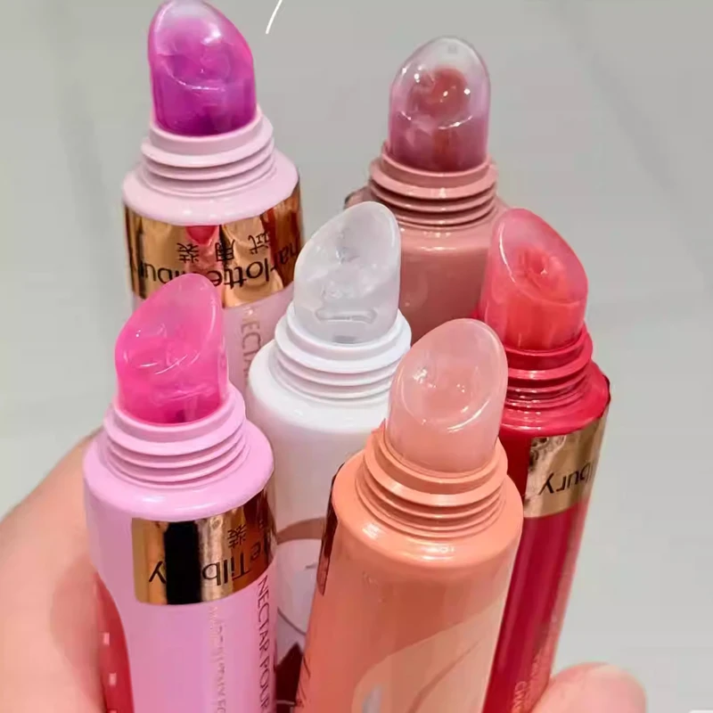 Charlotte Tilbury CT Discount Makeup Lip Blam Nourishing 6 Color Lip Gloss Lip Blam Pure Peach Hydrating Long Lasting Plump lips