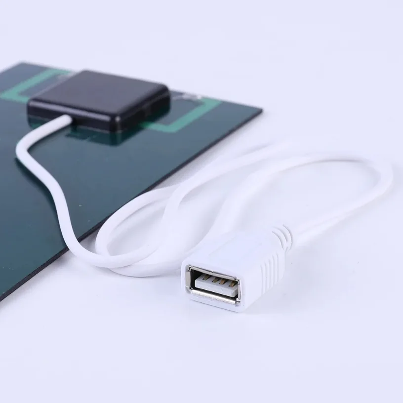5 واط 5 فولت لوحة شحن بالطاقة الشمسية البولي سيليكون USB لوحة طاقة شمسية شاحن لوحة طاقة شمسية لبطارية 3-5 فولت/شحن الهاتف للتخييم في الهواء الطلق #5