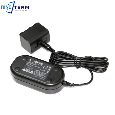Batteria fittizia NP-FV70 FV30 FV100 + adattatore di alimentazione CA AC-E6 per Sony HDR-TG3E FDR-AX100E FDR-AX30 FDR-AX33 FDR-AXP35