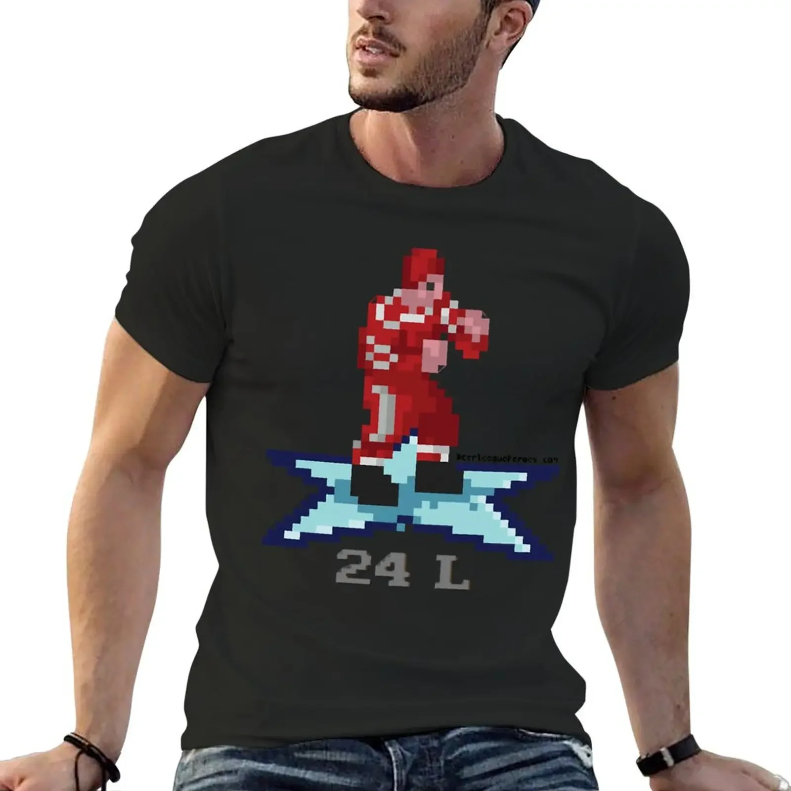 16-Bit Legend Bob Probert T-Shirt tees designer shirts heavy weight t shirts for men