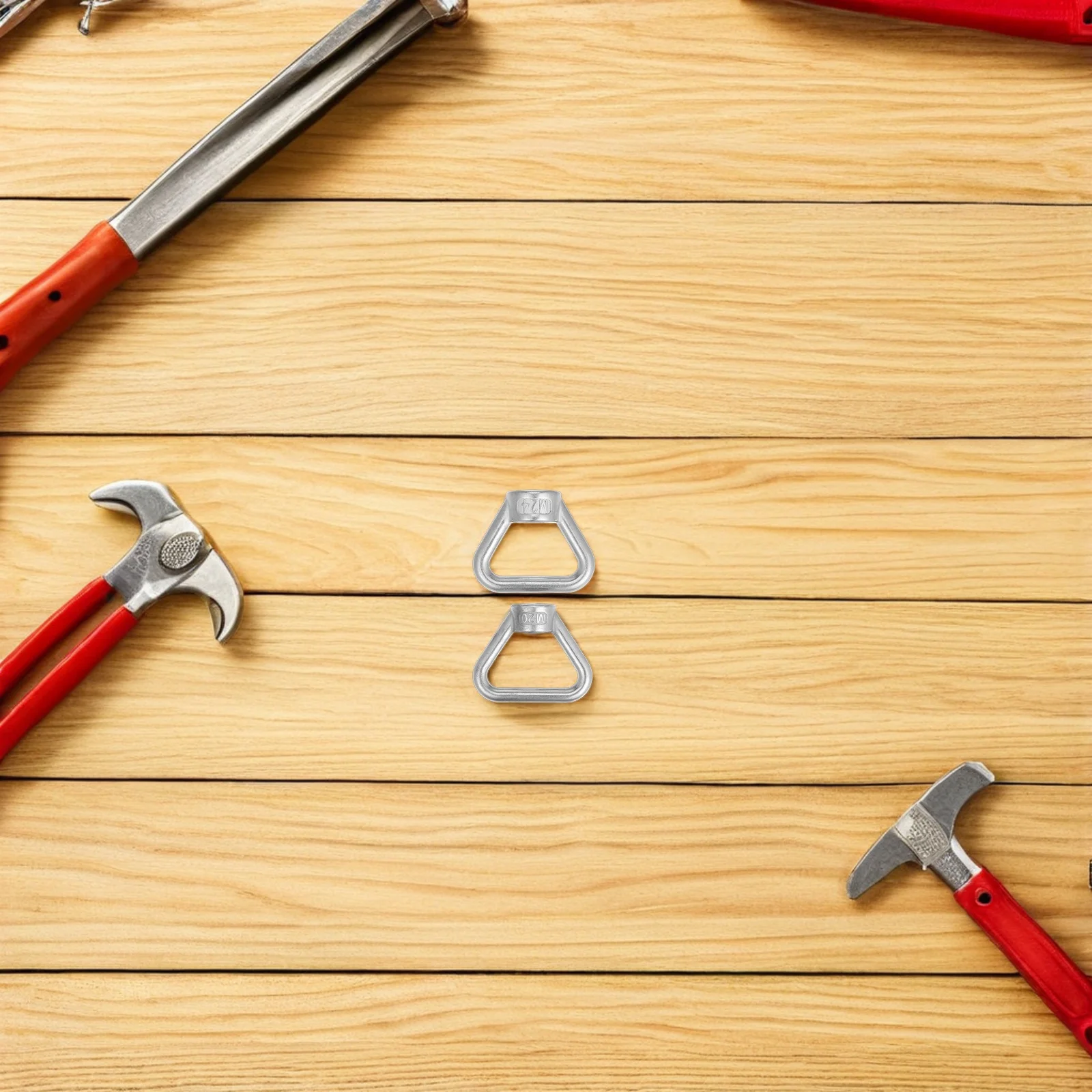 

2Pcs Stainless Steel Lifting Eye Nuts Heavy Duty Threaded Ring Nut Fastener for Marine Industrial Use Lifting Nut with Thread