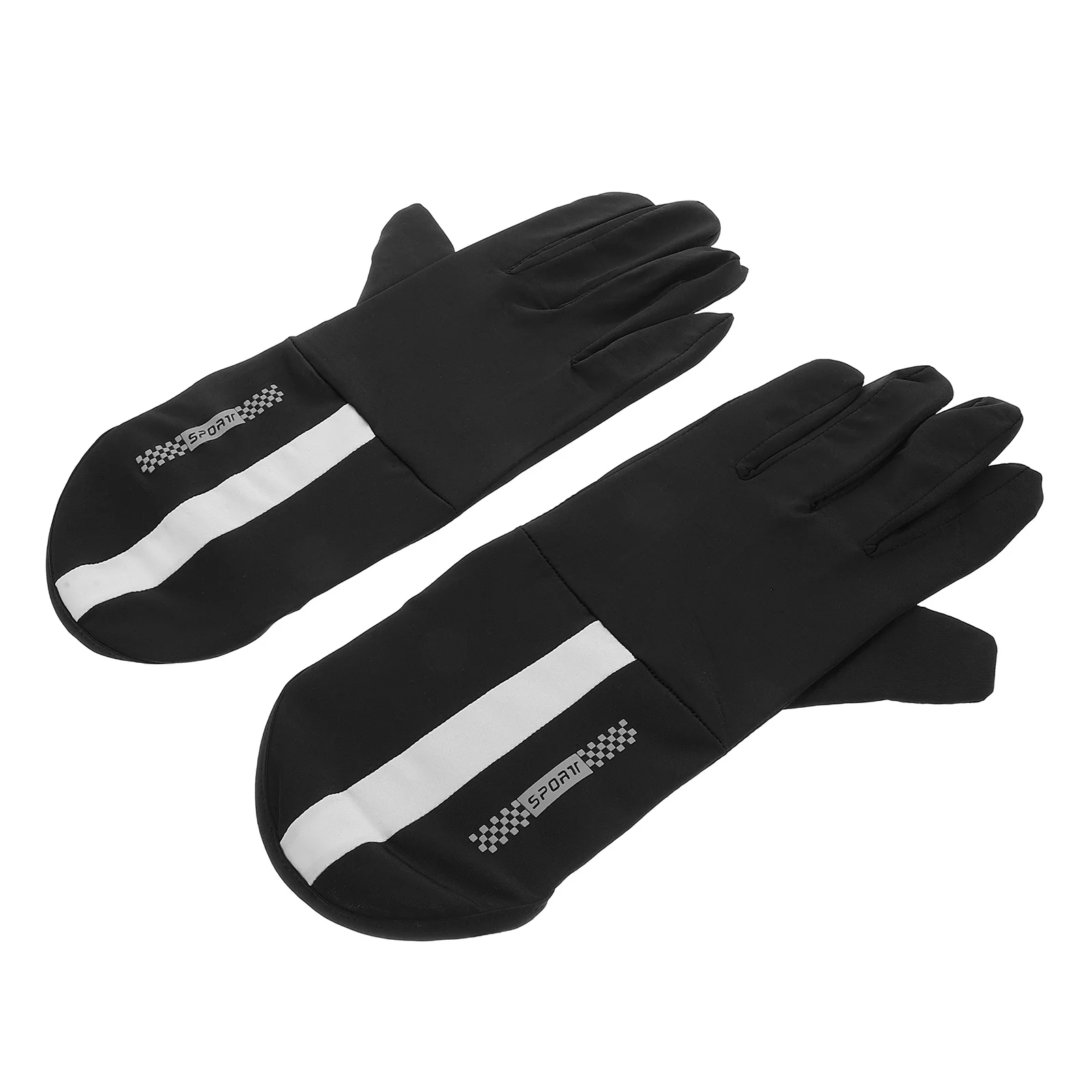 

1Pair Women's Lightweight Breathable Uv Sun Protection Gloves Thin Touchscreen Cycling Driving Gloves Cycling Mitts