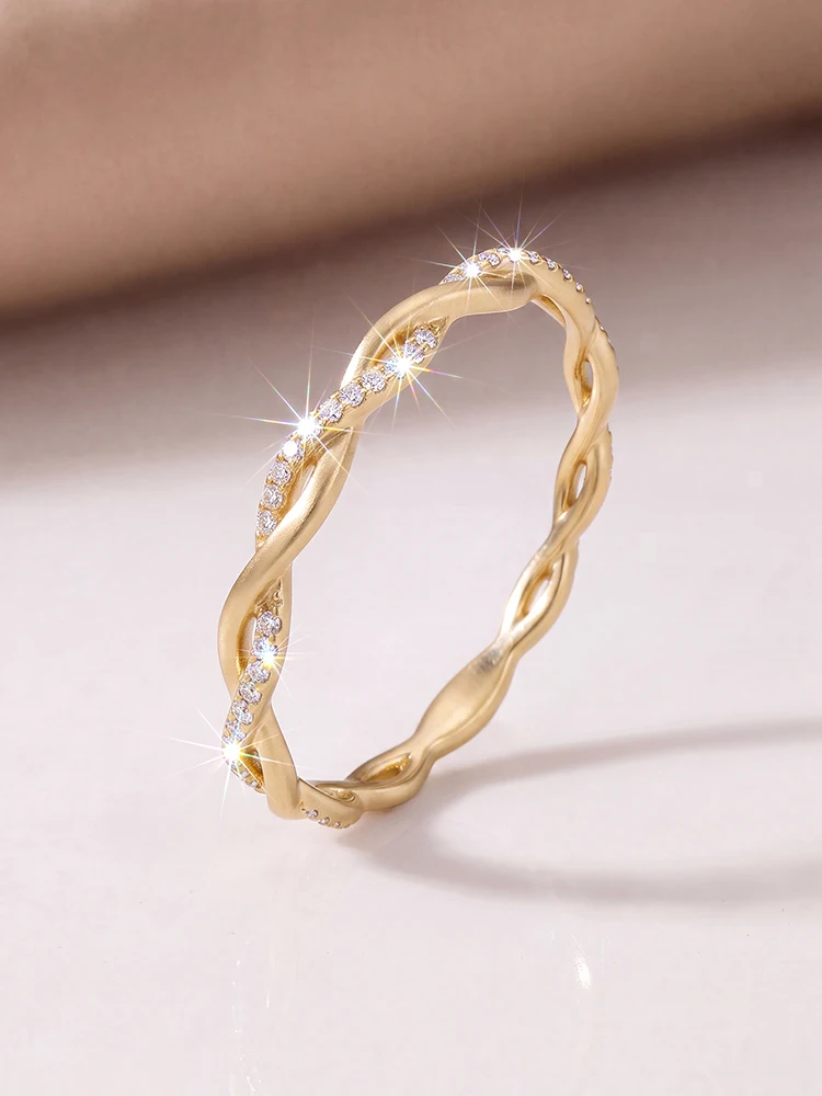 Fashion Exquisite Surround Shiny Zircon Ring for Women Anniversary Wedding Holiday Luxury High Quality Jewelry