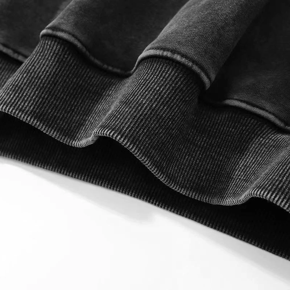 مضحك أنيمي الفضاء الغريبة طباعة الرجال هوديس النساء الشرير Y2k مقنعين الرجعية القطن البلوز فضفاض الهيب هوب الشارع الشهير الشتاء #6