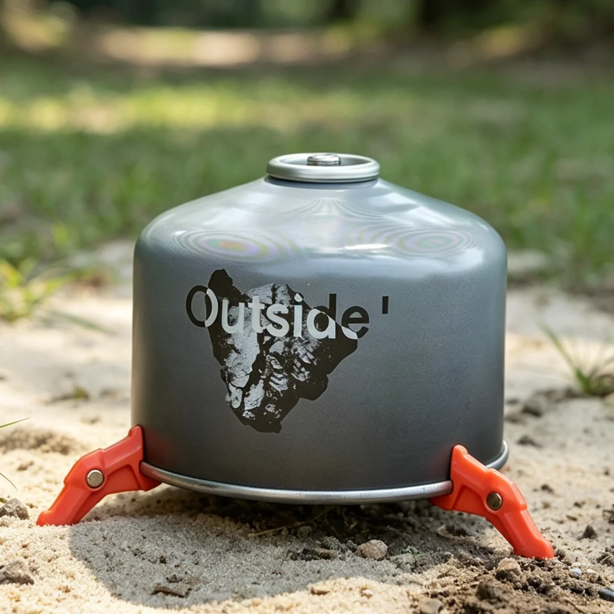 Camping Cooking Tripod - Magnetic Tripod Gas Tank Bracket Multifunctional