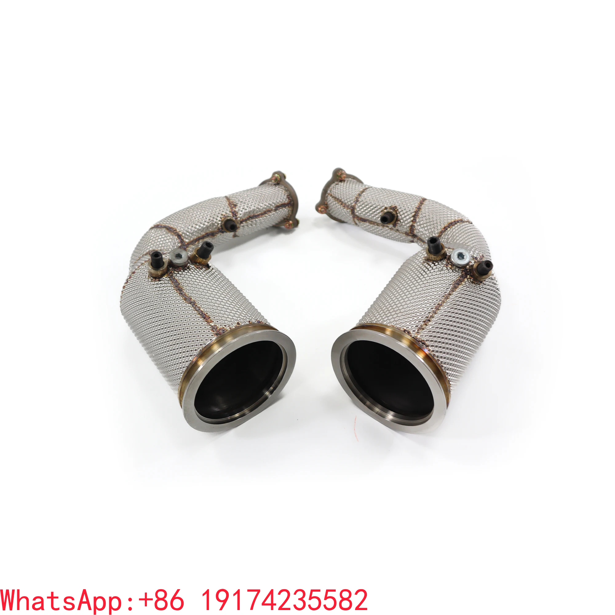For Factory Delivery Stainless Steel Exhaust Downpipe OPF For Cayenne 2.9T 9YO With High Quality Auto Turning Pipe Parts