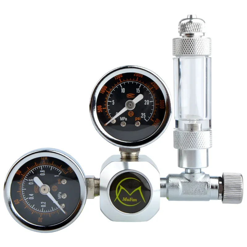 Detalle 1 de Electroválvula stable pressure CO2 Decompression Strap Regulated Aquarium Grass Cylinder CO2 Cylinder Solenoid Valve Pressure Reducing Otras válvulas