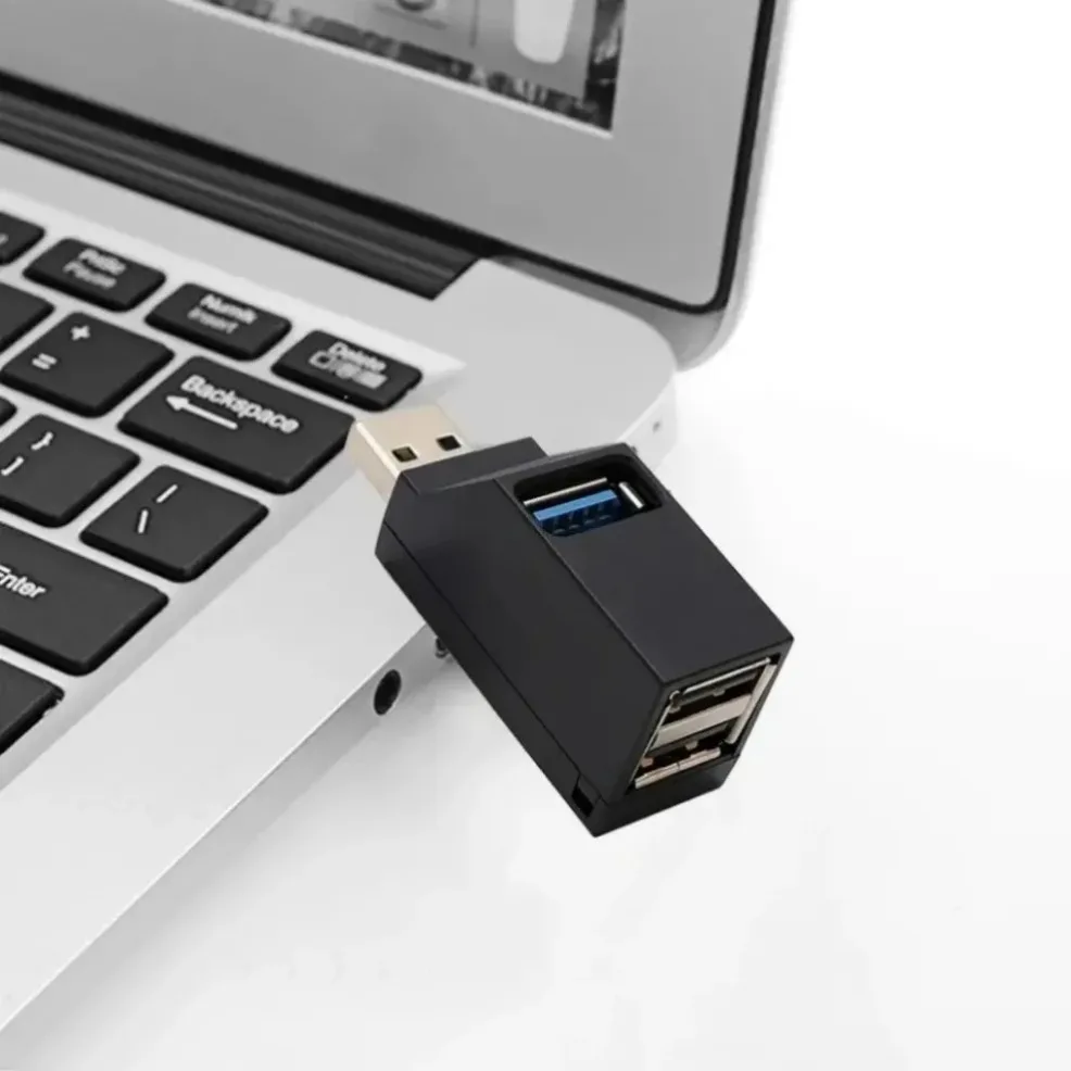 Usb 3.0 Hub Adapter Extender Mini Splitter 1 Tot 3 Poorten Hoge Snelheid Usb 3.0 2.0 Hub Voor U Schijf Kaartlezer Pc Laptop Accessoires