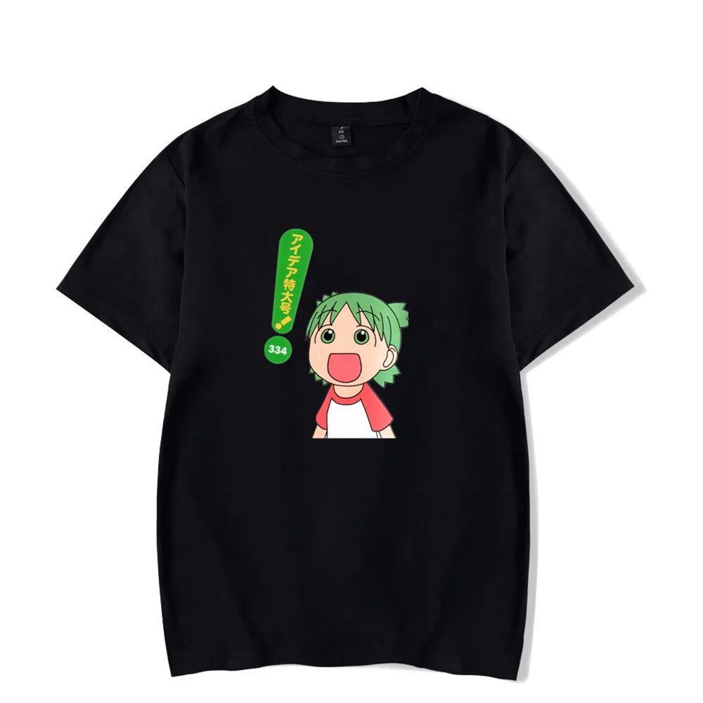 Yotsubato! Manga Yotsuba Koiwai Summer T-shirt Cool O-neck Women Short Sleeve Casual Tee y2k tops harajuku clothing,drop ship