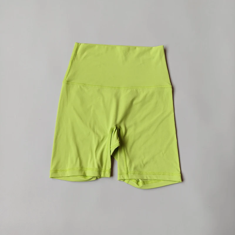 Summer Nude Shorts High Waist Seamless Yoga Shorts Scrunch Bum Gym Shorts Workout Biker Short Stretch Fitness Running Clothing image 5