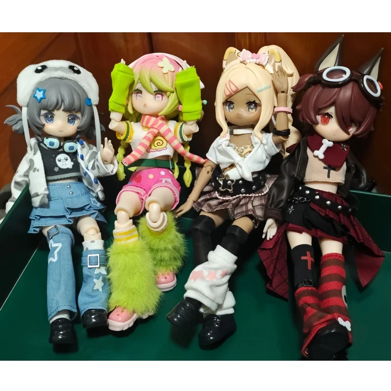 

New Hot Genuine Advocate Freedom Electronic Pet Series BJD Blind Box Figures Removable Cute Toys Ornament Festvial Surprise Gift