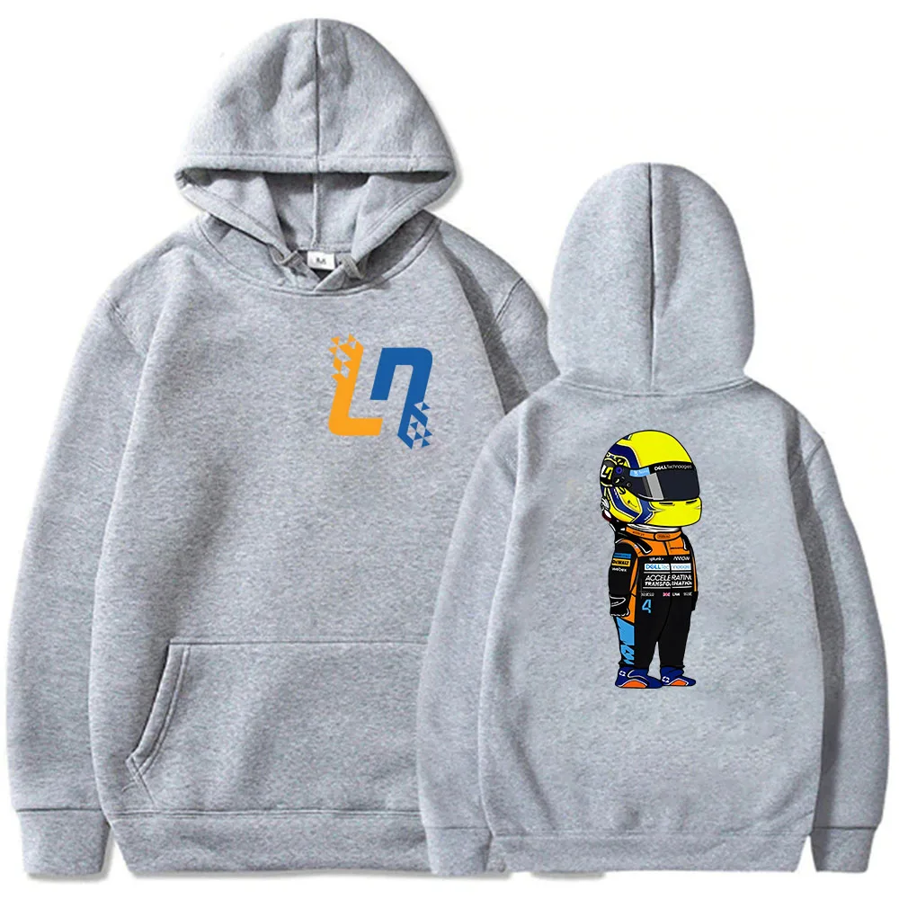 F1 Hoodies Mini Lando Norris 4 Sweatshirts Children\'s Casual Winter Funny Games Hoody Girls Clothing Boys Clothes Y2k Sudaderas