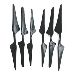 1755 high-strength 3K dragonfly carbon fiber propeller swallowtail full carbon fiber forward and reverse blades