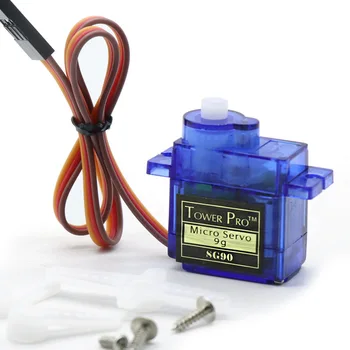 SG90 9g Servo Tower Pro Micro Servo Plastic Gear Spare Parts for RC Airplane 450 Fixed Wing Car Boat Robot