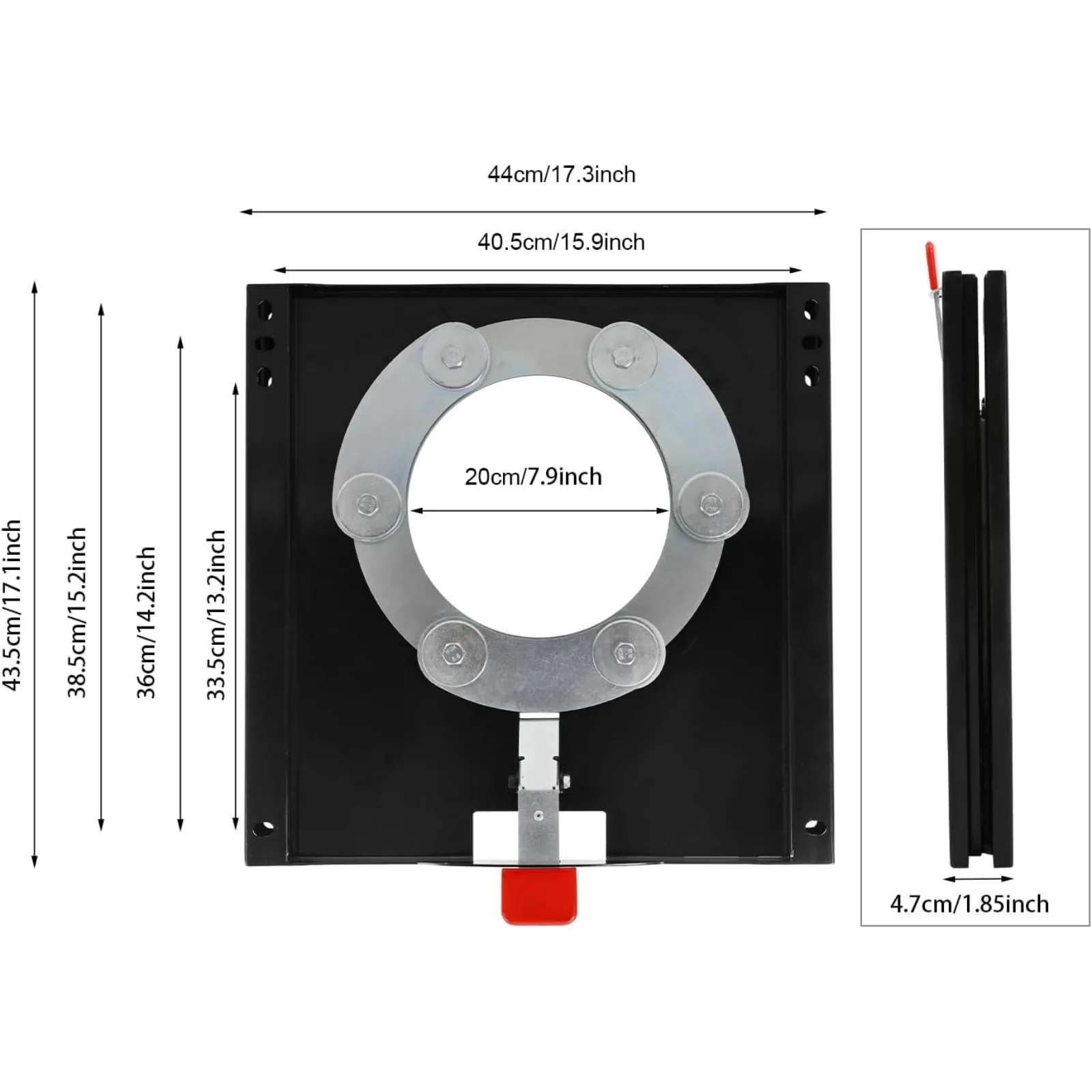 Sitzbasis, 360-Grad-Drehung, Sitzersatz, passend für X250 Fiat Ducato Citroen Relay Peugeot Boxer ab 2007 – Detail 2