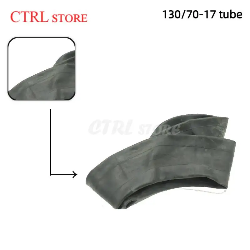 Inner tube thickened 130/70-17 inner tube straight mouth for off-road motorcycles