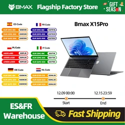 BMAX 15.6 X15 Pro 16GB RAM 512GB SSD Intel N95 CPU Windows 11 Notebook 1920*1080 podwójny Wifi USB PC laptop DDR4