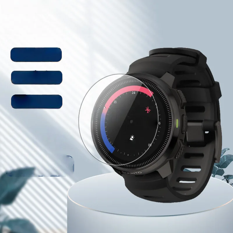 لواقي SUUNTO RACE 2: طبقة هيدروجيل ناعمة من مادة TPU، شفافة عالية الدقة، مضادة للخدش، خالية من الفقاعات، رفيعة للغاية، شاشة ساعة من الحافة إلى الحافة