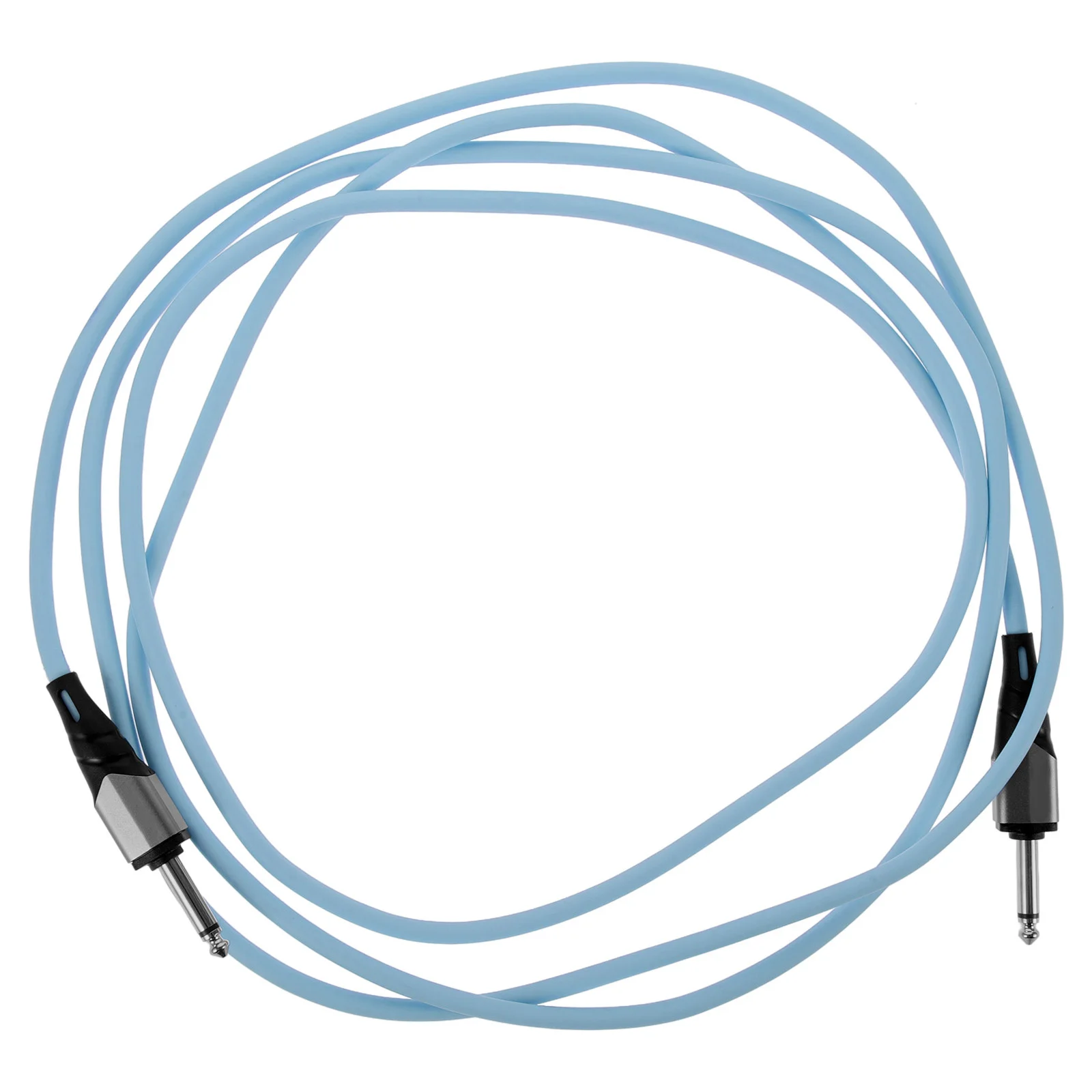 Cavo per strumento per chitarra elettrica da 3 metri Cavo patch per basso per riduzione del rumore in PVC Cavo da 6,5 mm per performance dal vivo