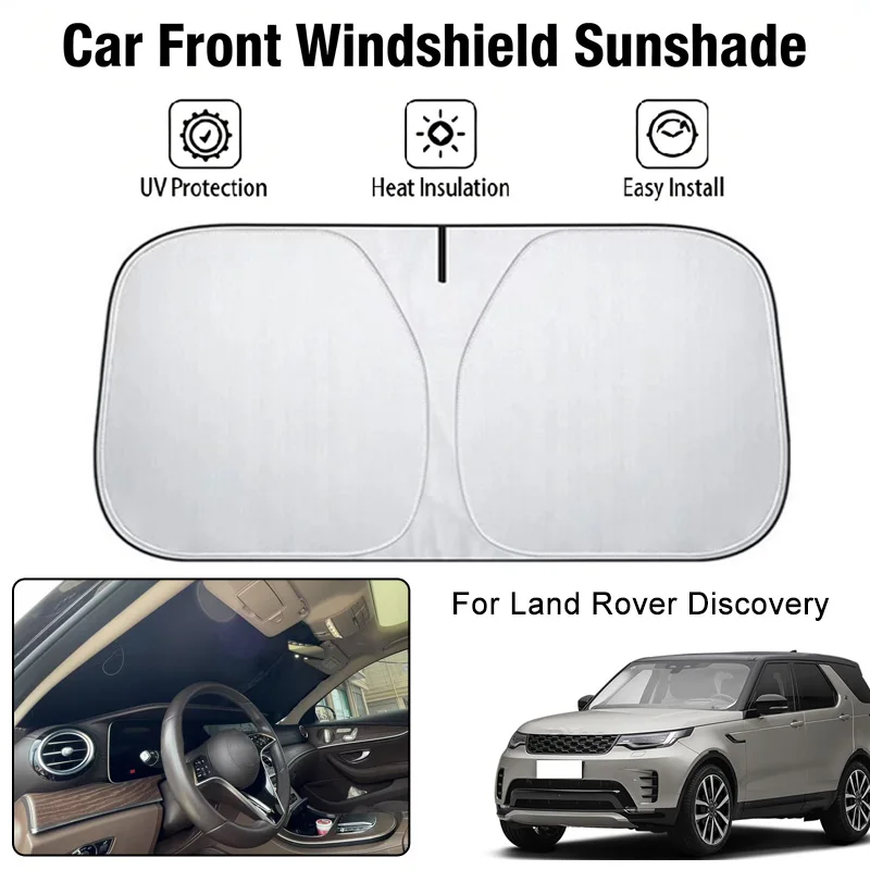 

Car Front Windshield Sunshade Cover For Land Rover Discovery UV Block Heat Insulation Auto Interior Sun Protection Accessories