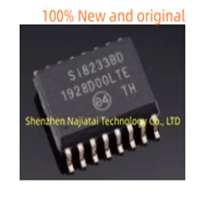 

10PCS/LOT 100% New Original SI8233BD-D-ISR SI 8233 BD D ISR SOP16 IC Chip