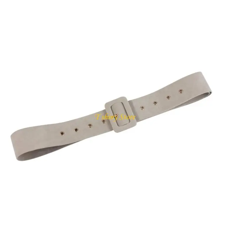 

N58F Women Overcoat Waist Belt Coat Belt Cinches Tie with Buckles for Windbreaker Winter Replacement Belt