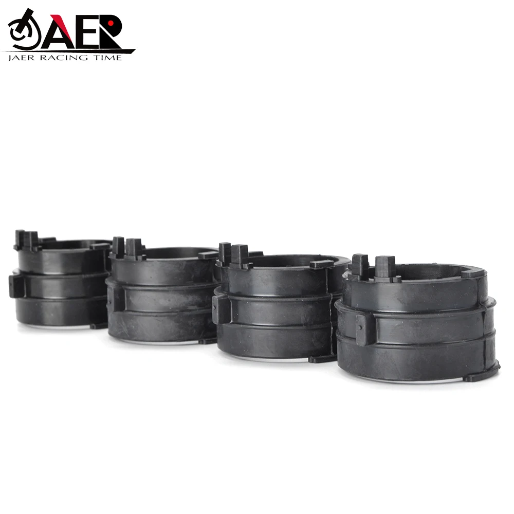 4 PCS Motorcycle Carburetor Adapter Inlet Intake Pipe For Honda CBR400 NC23 CBR 400 NC29 CB-1 CB400F