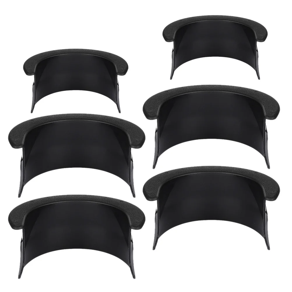 12 قطعة بطانات جيب طاولة البلياردو استبدال إدراج لطاولة البلياردو دائم البلاستيك جيب حامي الدقة صالح الزاوية #6