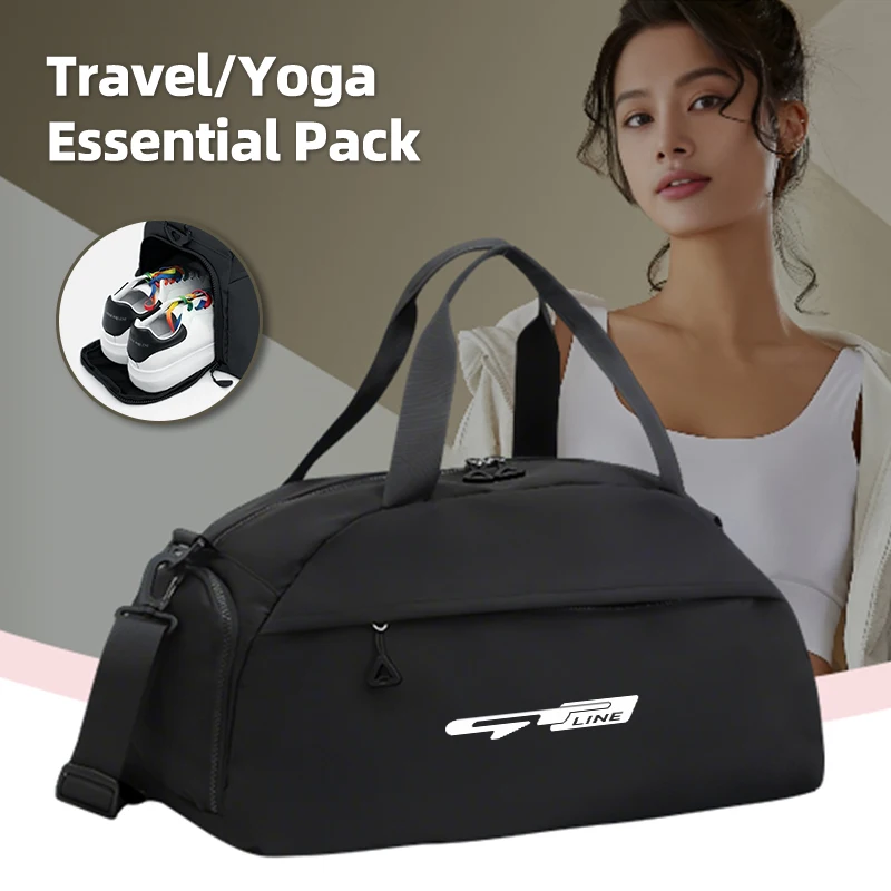 

Спортивная сумка, сумки на плечо, сумка для плавания, сумка для фитнеса для KIA GTLine Rio K5 Sportage Ceed Sorento Picanto Stinger Optima Cerat