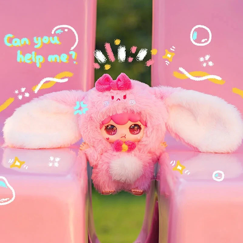 

Виниловая плюшевая кукла Baby Three Kimipapa Animal Series, слепая коробка, милая сумка с элементом животного, подвеска, изысканная игрушка в подарок на Рождество