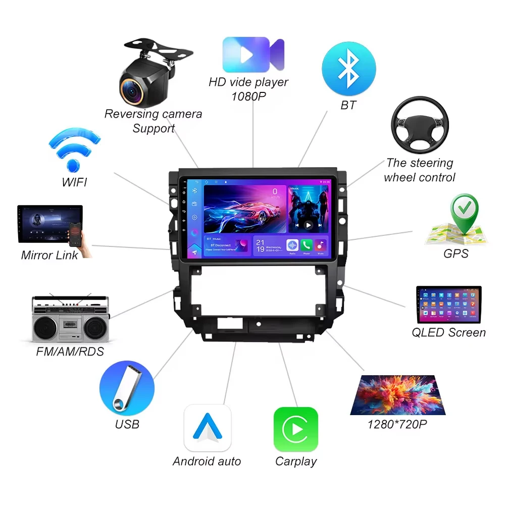 Android 16 For Volkswagen Vw Golf 4 Iv Lhd 2002-2008 Jetta Mk4 Classics 5g Wifi Video Stereo Car Radio Carplay Multimedia Player - view 6