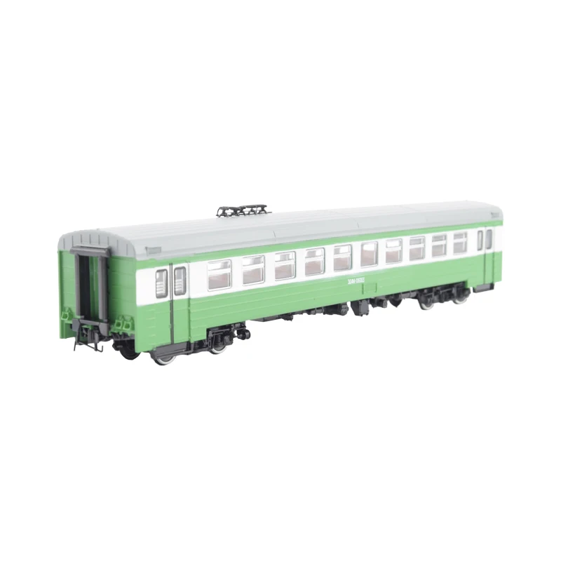 HO Type 1/87 Toy Train Soviet ED4M Train Finished Model Trailer Carriage Retro Rail Transit Ornaments JLKN025 Static Model