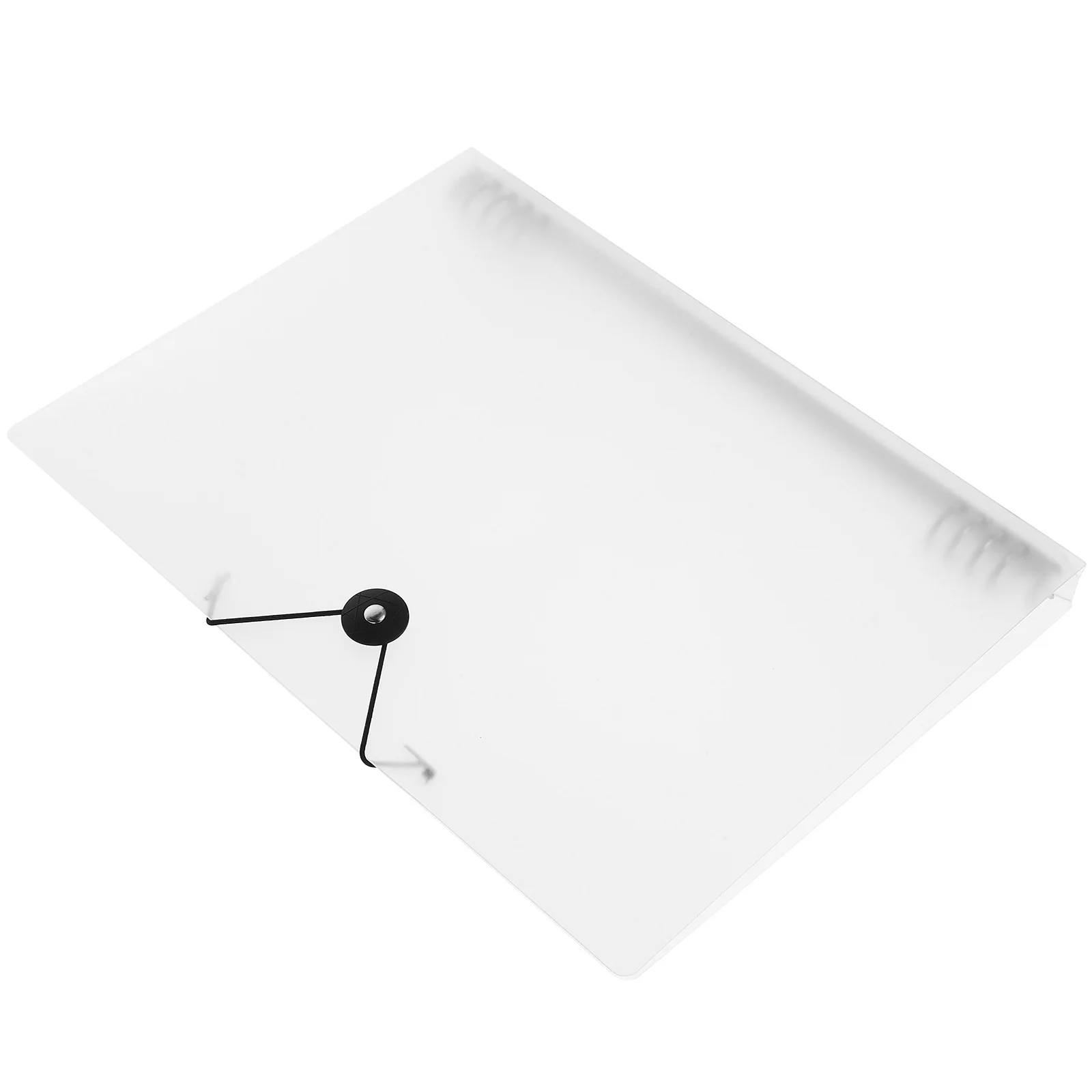 A4 Portable Binder Cover PP Material Notepad Shell Lightweight Sturdy Notebook Protector for School Office Decorative