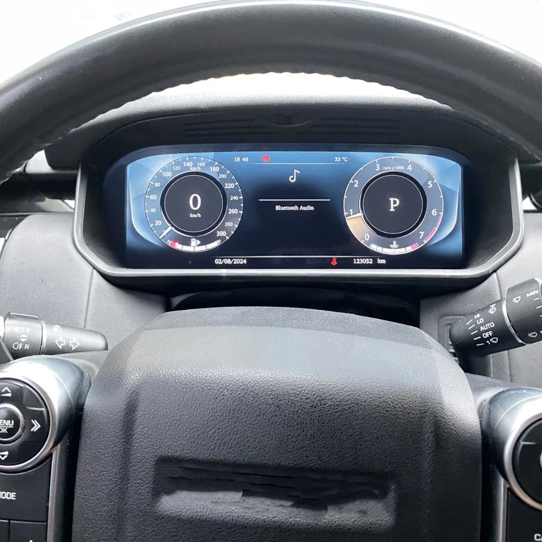 

12.3 Inch LCD Dashboard Digital Cluster For Land Rover Discovery 5 2017-2021 Linux Instrument Display Screen Panel Car CockPit S