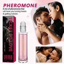 Rodillo de feromonas Perfume sexual de larga duración estimulante coqueteo Glamour citas fragancia atracción Perfume erótico para adultos 10ml