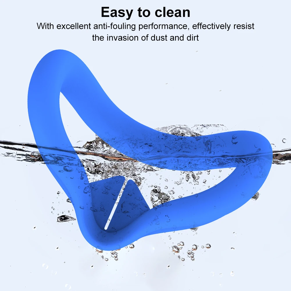 Couverture qualifiée ale en silicone anti-transpiration VR, coussin facial anti-sale, coussin de remplacement pour Meta Quest 3S, accessoires VR