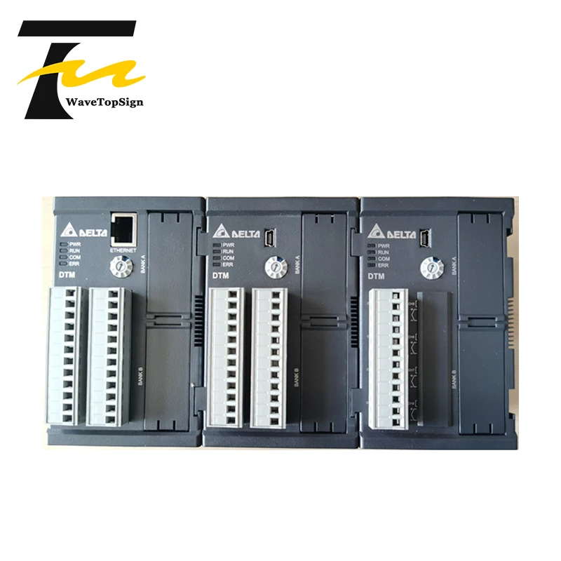 WaveTopSign Delta PLC Module  Ethernet Temperature controller DTME08 DTMN04 DTM-BDC/L/R/V DOV