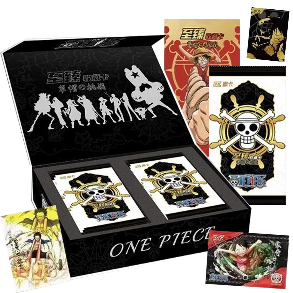One Piece Anime Peripheral Collection Cards Hot Blooded Characters Exclusive Cool Skills Battle Cards Creative Gift for Children