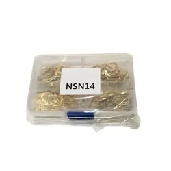 200pcs  NSN14 Good Quality Car Lock Reed Locking（copper） NSN14 Lock Plate For Nissan Teana Sunny SYLPHY Key Repair Kits（send spr