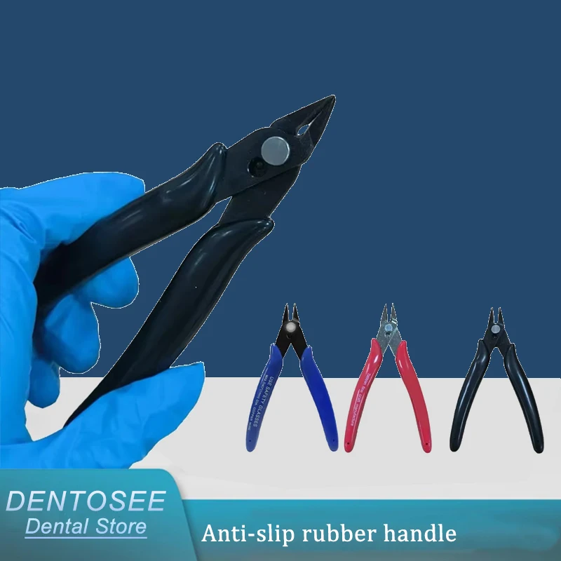 

Dental Orthodontic Wire Cutting Pliers - Anti-Slip Grip & Ergonomic Handle for Precision Work Dental Tool