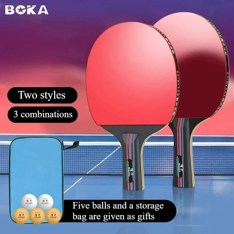 

Table Tennis Racket Combination Suitable for Both Horizontal and Vertical Strokes Beginner Advanced Competition Stages