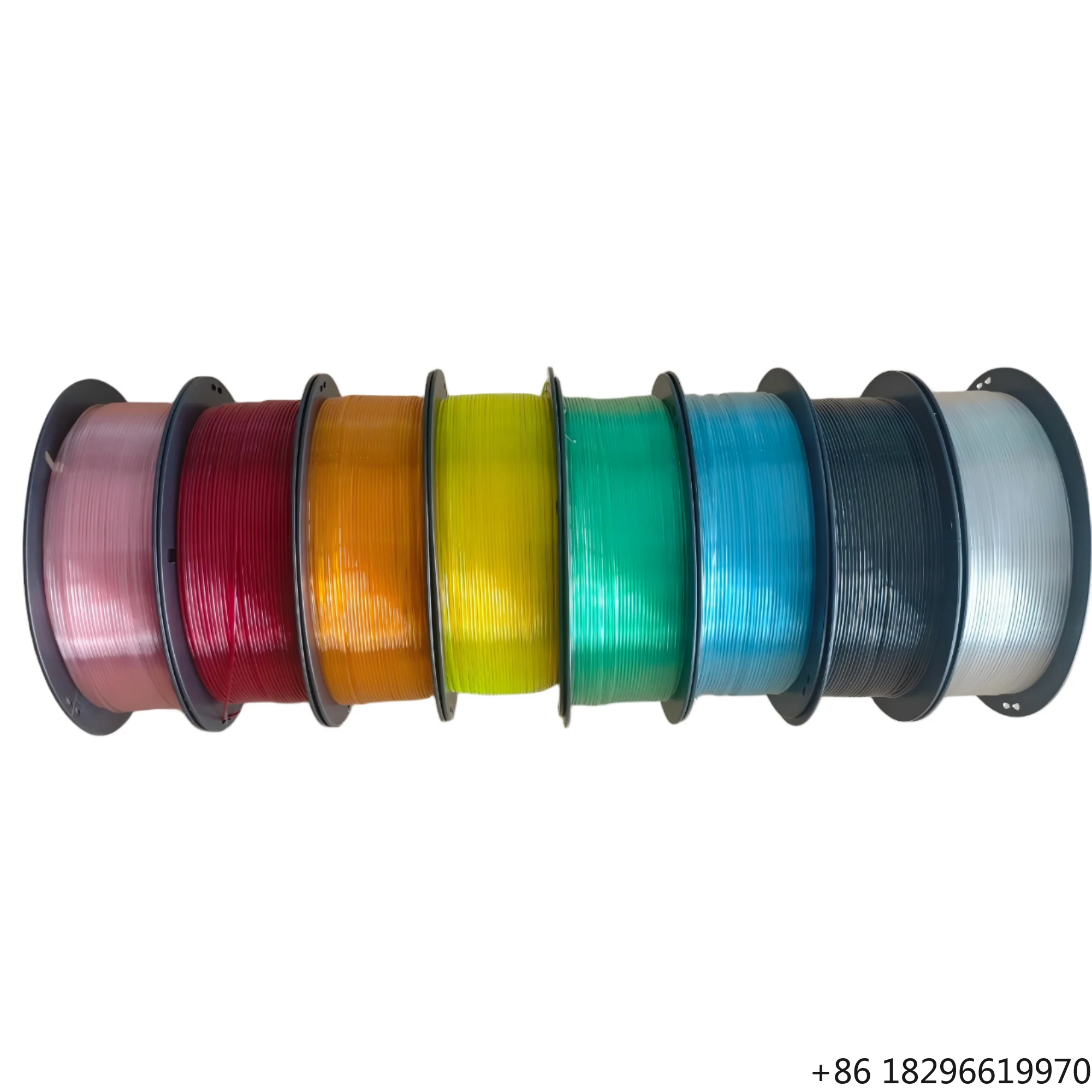 Basic Solid Color PLA 3D Printer Filament 1.75mm 1kg Spool Low Odor Easy Print No Warping FDM 3D Printing Consumables