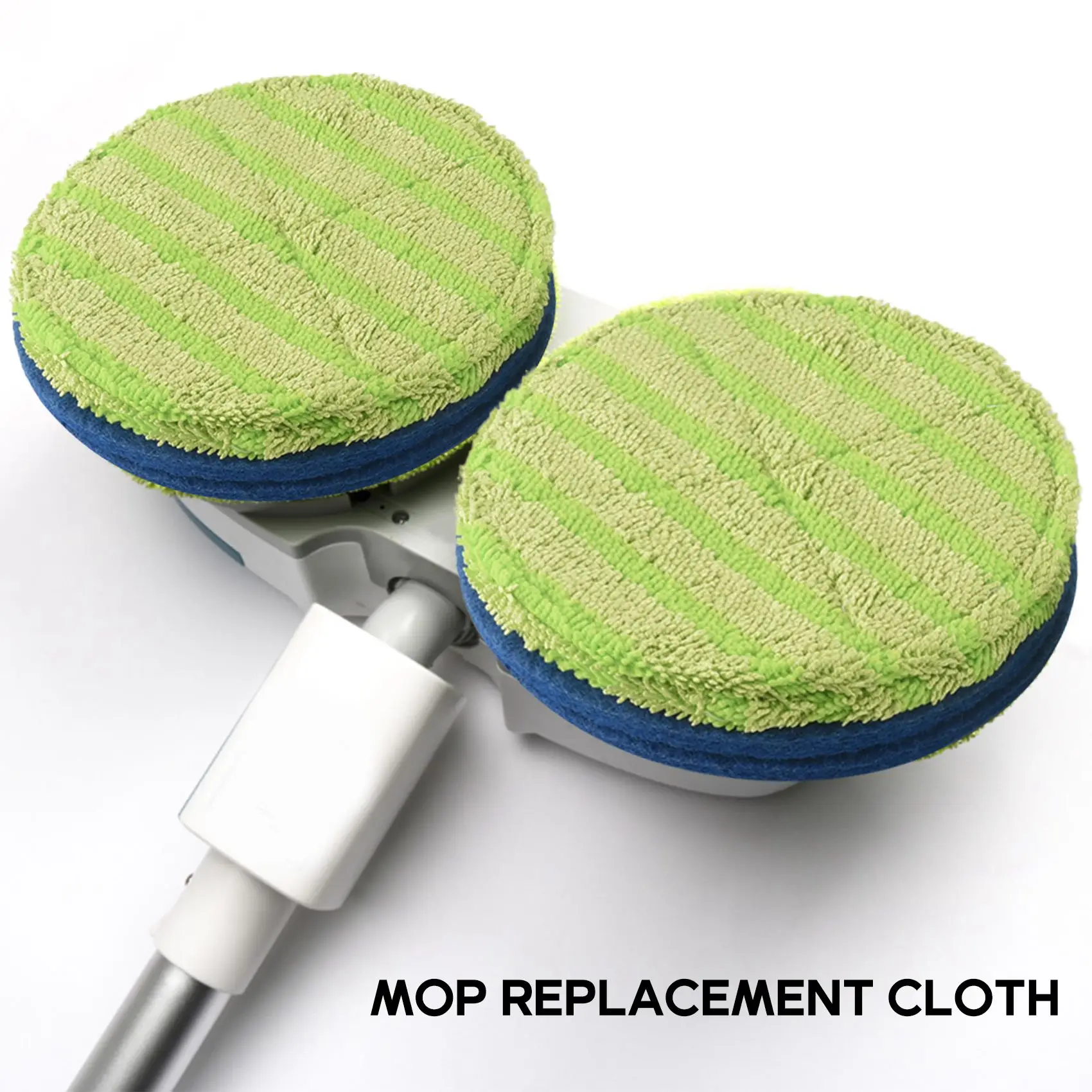 Replacement Pad for Cordless Electric Rotary Mop Sweeper Wireless Electric Rotary Mop Replacement Scrubber Pad Including 8