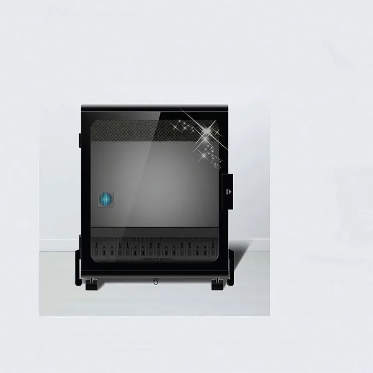 Gabinete secador para mascotas para perros y gatos con 3 configuraciones de velocidad Motor potente de 1500W Plástico duradero y metal independiente