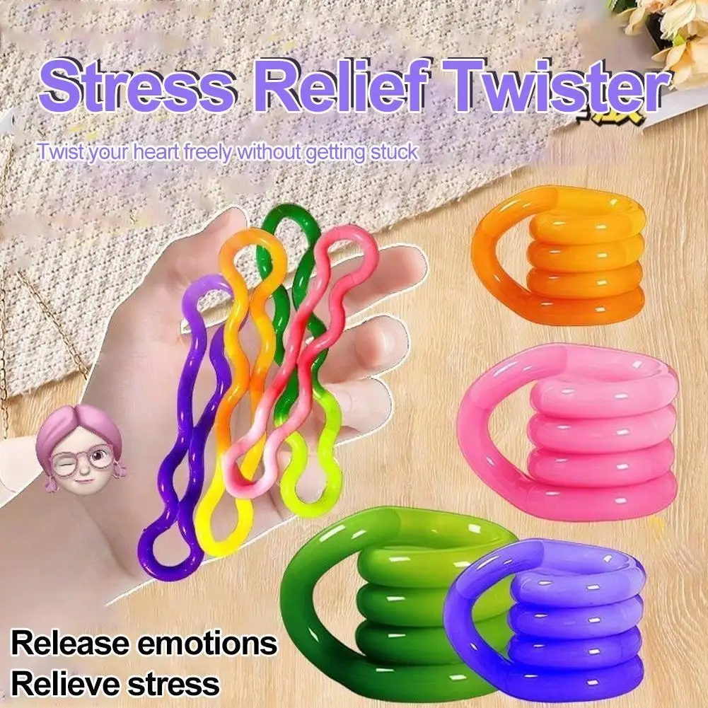ألعاب فيدجيت تويست وتدور ألعاب حسية تتغير اللون مع درجة الحرارة للأطفال والكبار ألعاب تخفيف التوتر