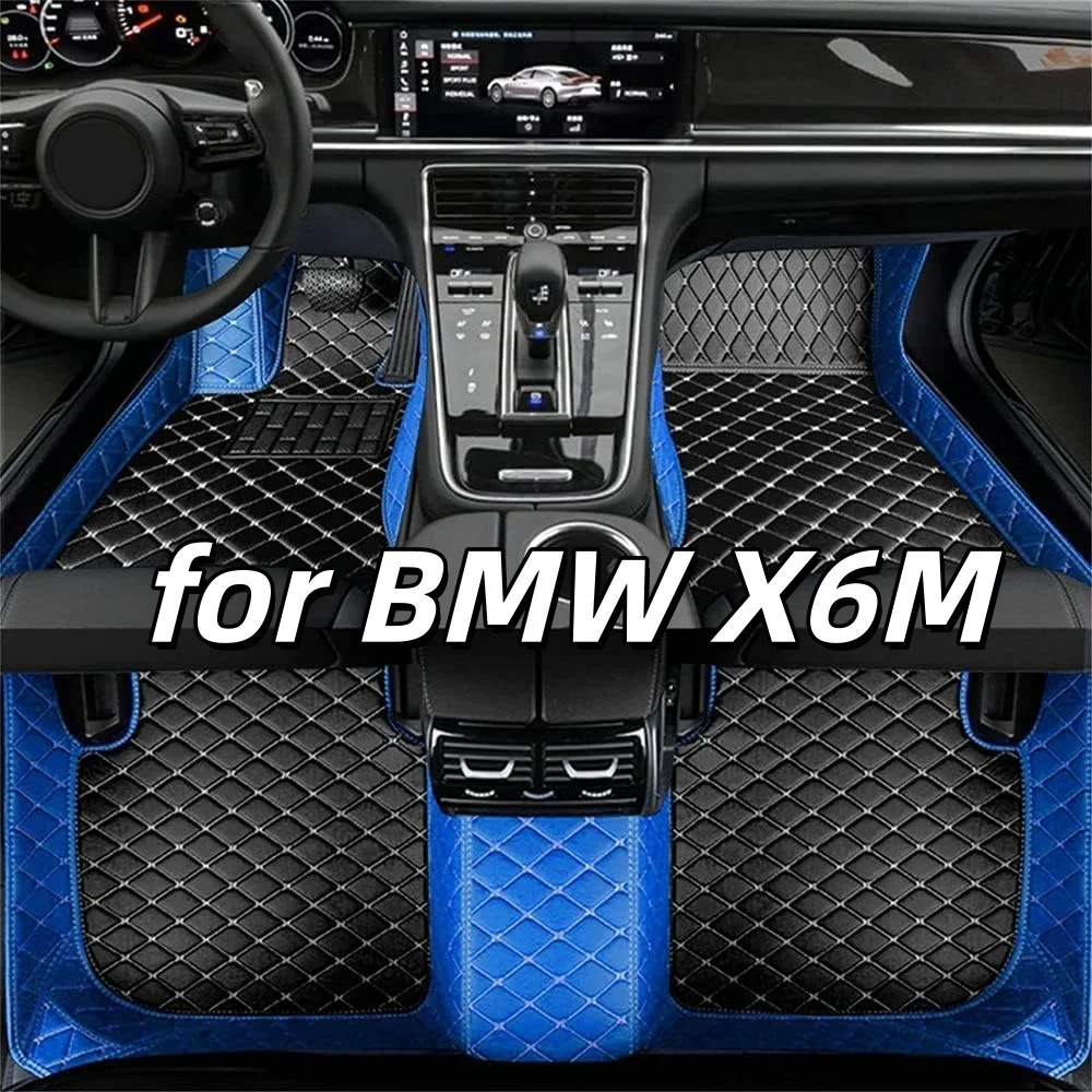 

Accessories car floor mats for BMW X6M 2019 2020 2021 2022 2023-2025 Auto leather carpet pads full set vehicle foot mat rugs
