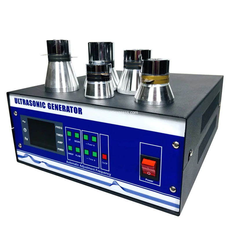 1500 واط 28 كيلو هرتز 40 كيلو هرتز مولد حمام بالموجات فوق الصوتية لرأس الطباعة الصناعية DPF كتلة أجزاء آلة تنظيف محرك السيارات